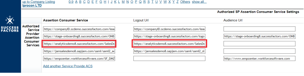WFA in Provisioning