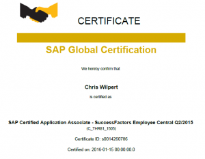 EC Delta Certification 2016