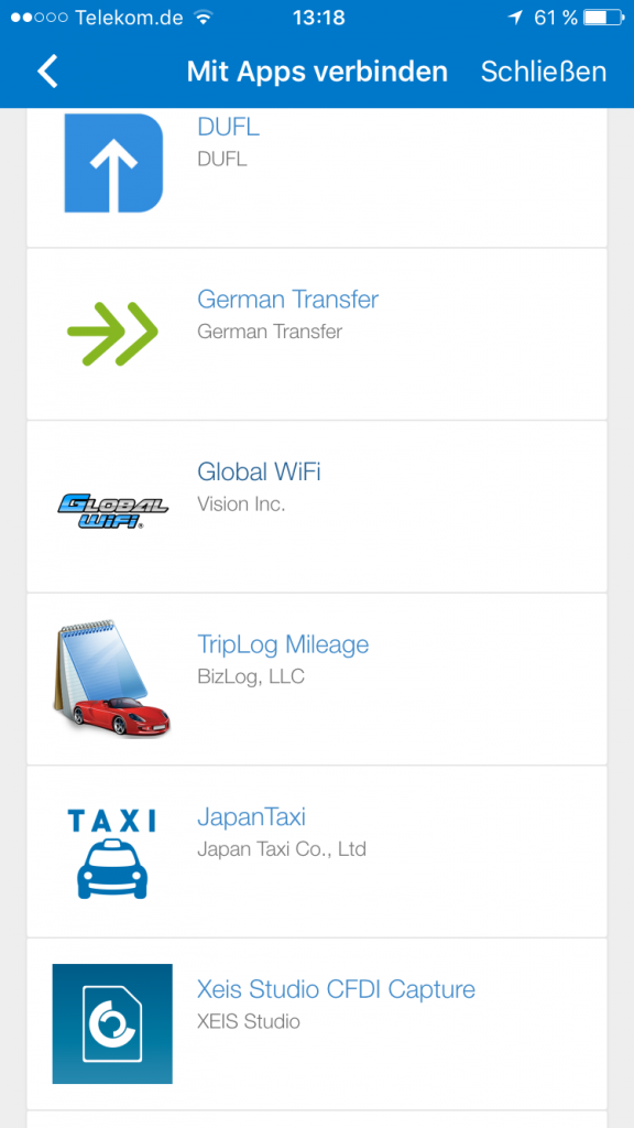 Concur AppCenter3