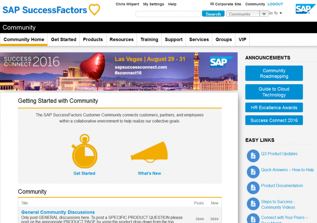 SuccessFactors Community