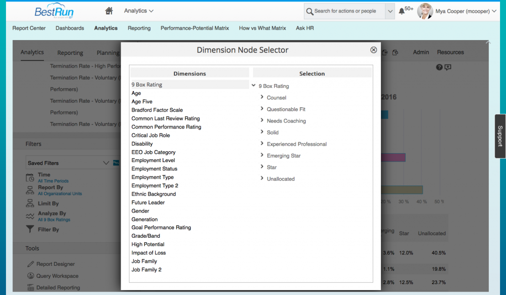 Workforce Analytics - Dimension Node