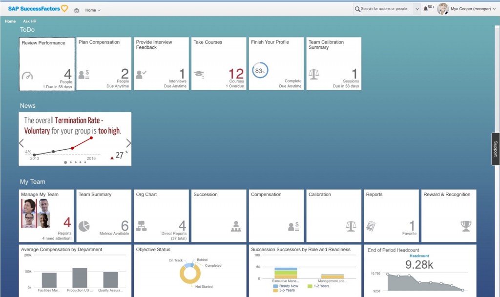 Workforce Analytics Module in SAP SuccessFactors – Part 6 | iProCon